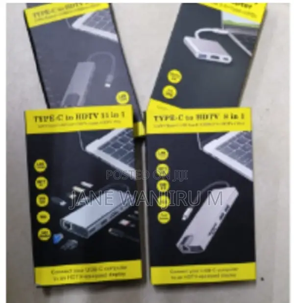 3 in 1 Usb C Hub Type C to Hdmi HDTV Usb3.0