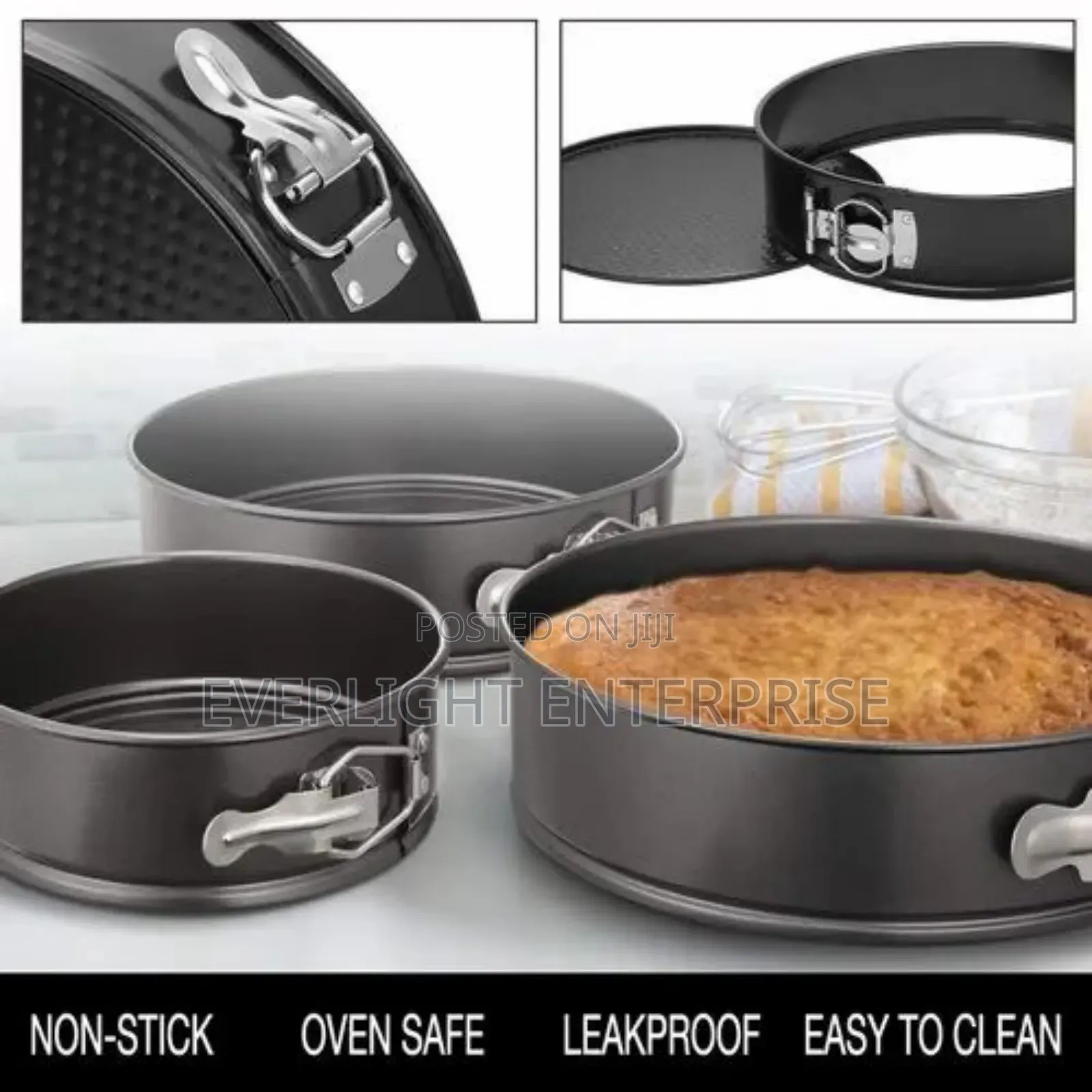 High Quality Nonstick 6in1 Cake Mould/Baking Tins