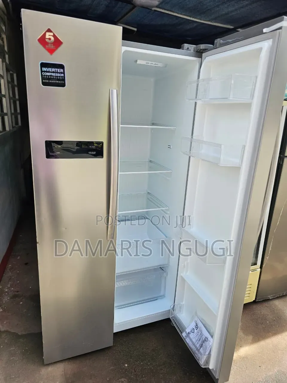 Ramtons Super Clean Side by Side Refrigerator