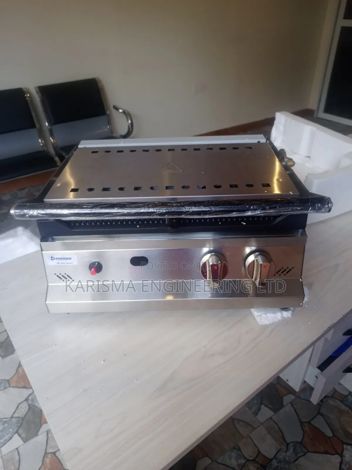 Electric Panini Sandwich Maker – Stainless Steel Body
