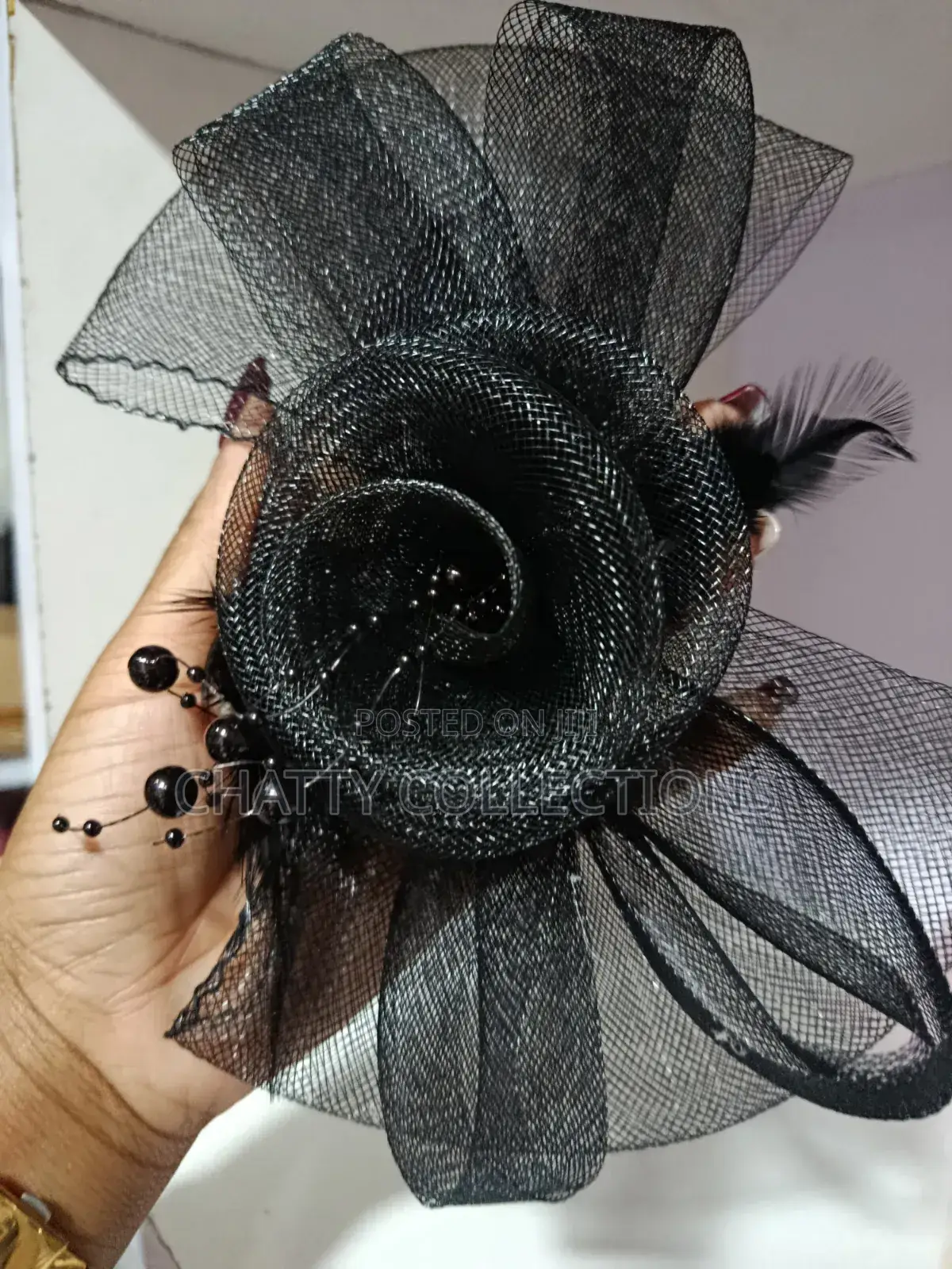 Black Stylish Women's Fascinators