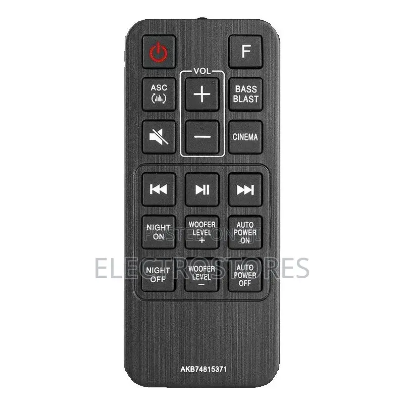 Lg Soundbar Remote Sk3d Sk4d Sj3 Sj4 Sl3d Sph4b-W Spj4b-W