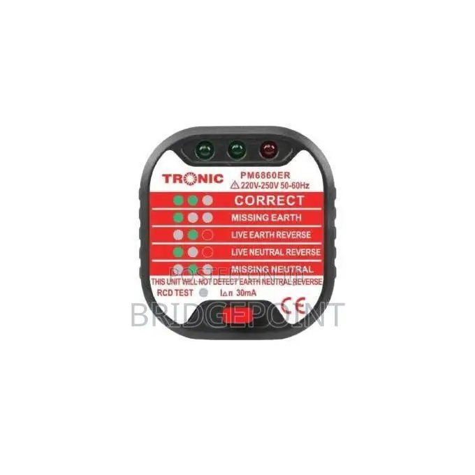 Tronic Socket Fault Detector. Must Have for Homeowners and Technicians