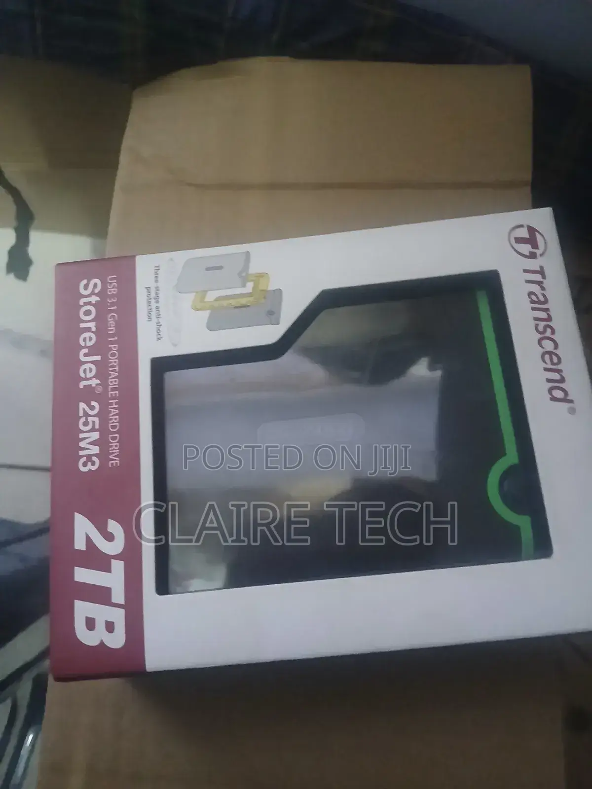 Transcend 2tb External Storage Drive – Slim Powerful
