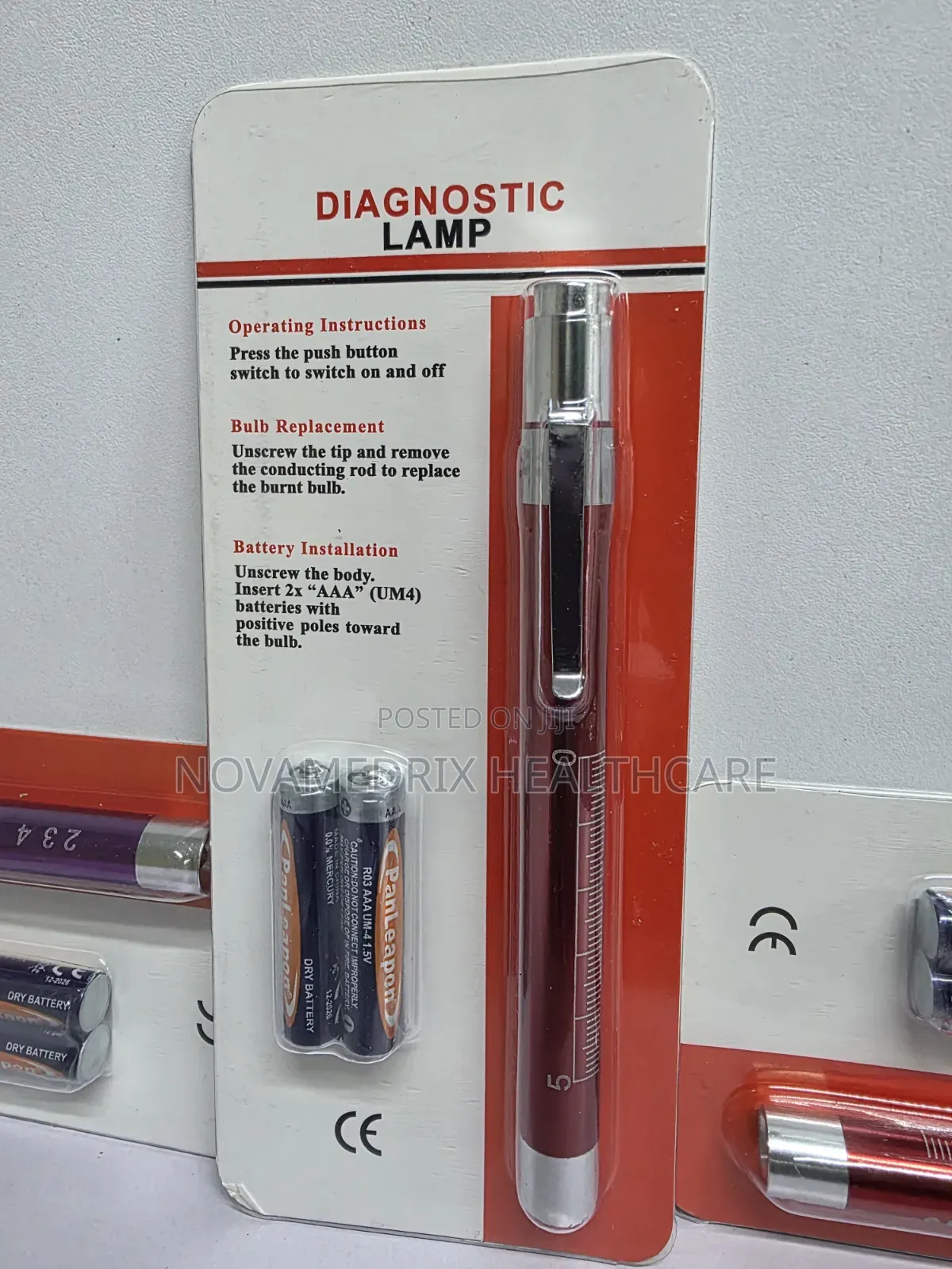 Non Rechargeable Pen Torch