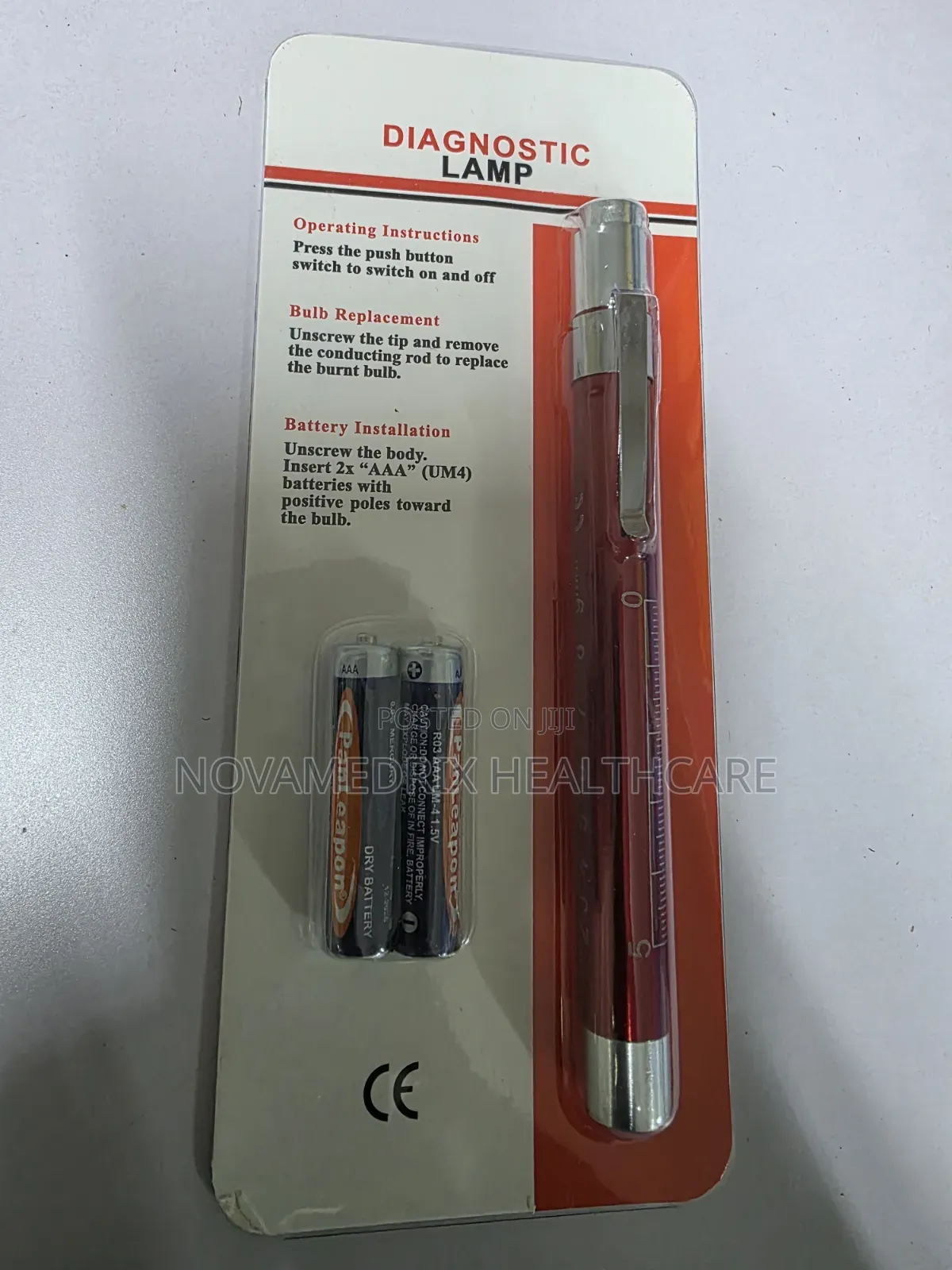 Non Rechargeable Pen Torch
