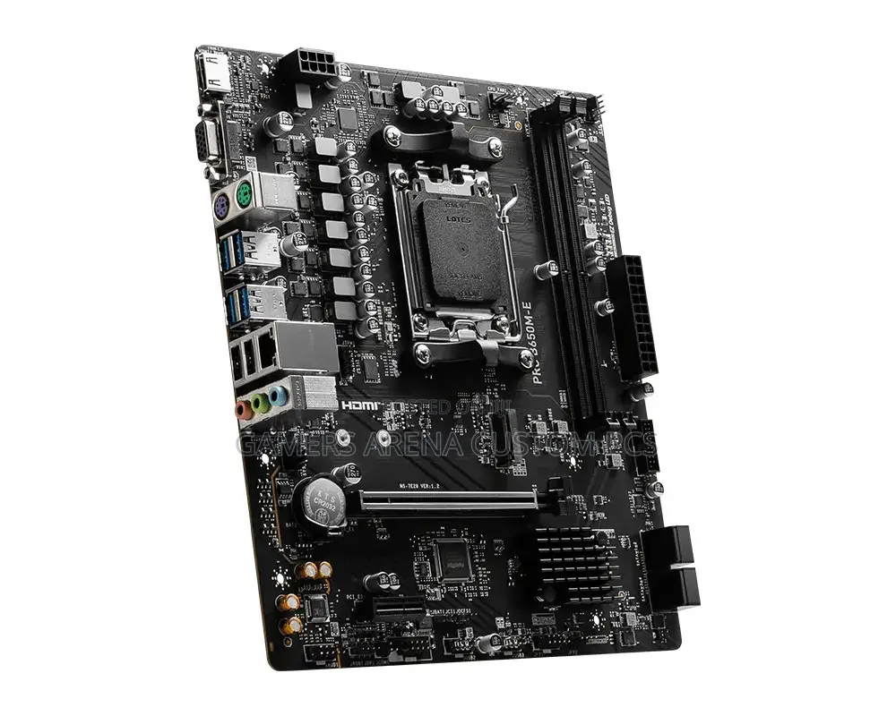 Msi Pro B650m-E Ddr5 Amd Am5 Matx Motherboard