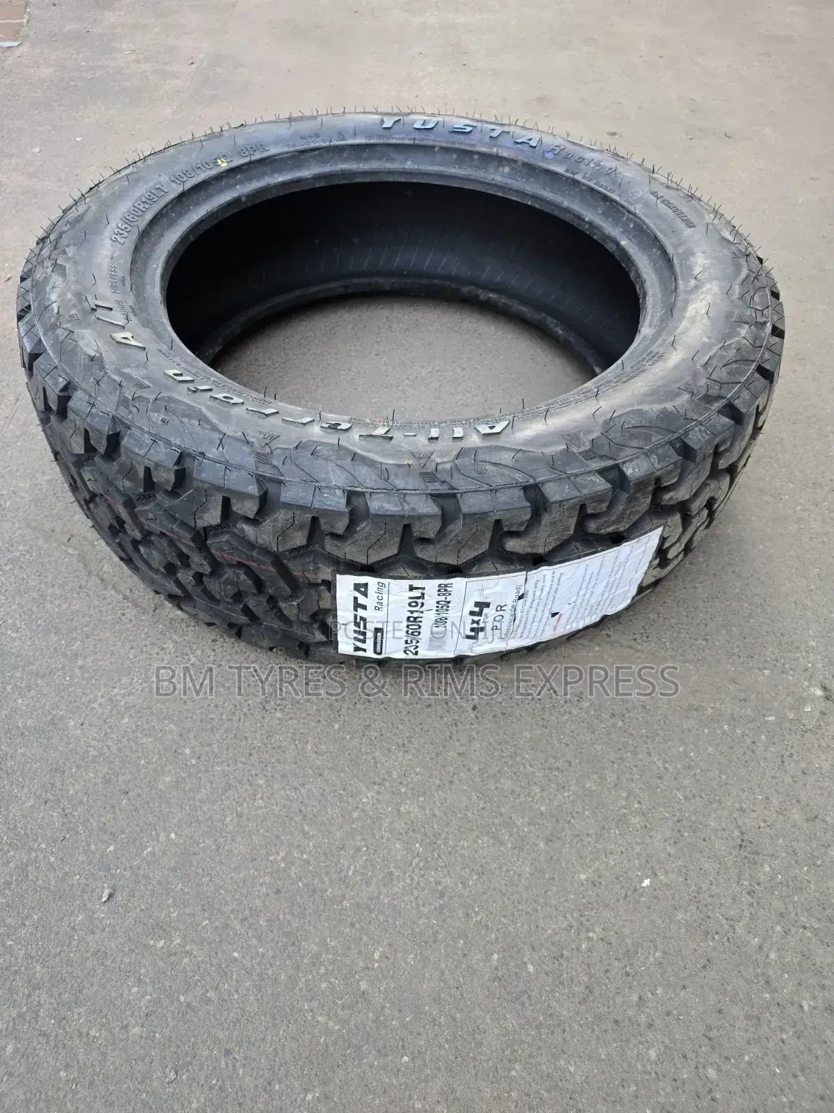 235 /60 R19 Yusta Tyres (All Terrein)