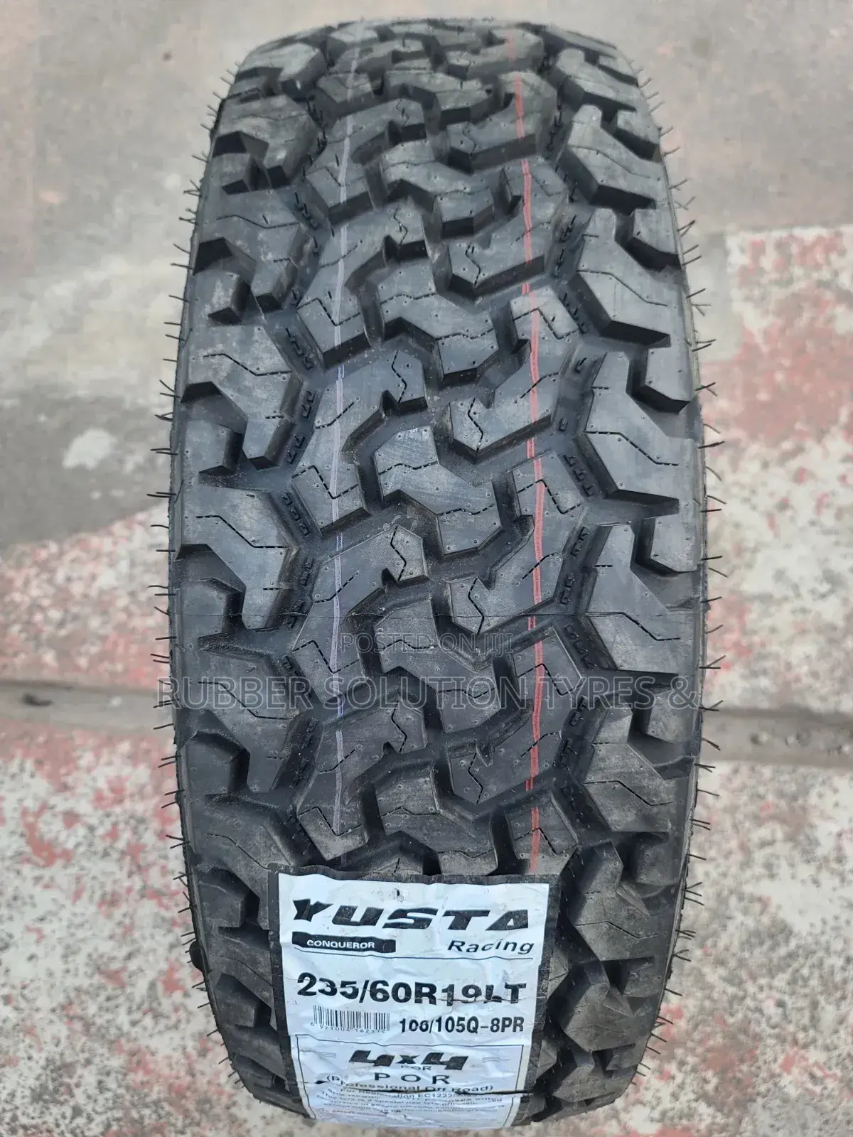 235/60 R19 Yusta Tyres 4x4 Por All-Terrain