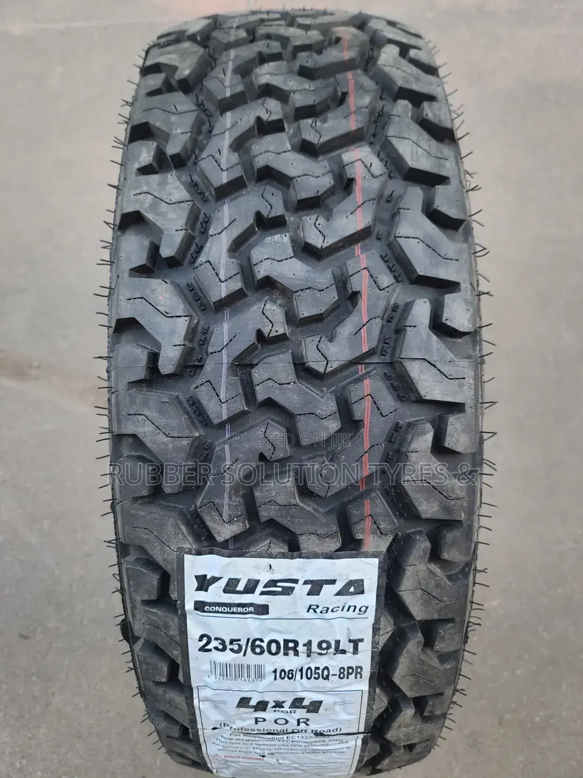 235/60 R19 Yusta Tyres 4x4 Por All-Terrain