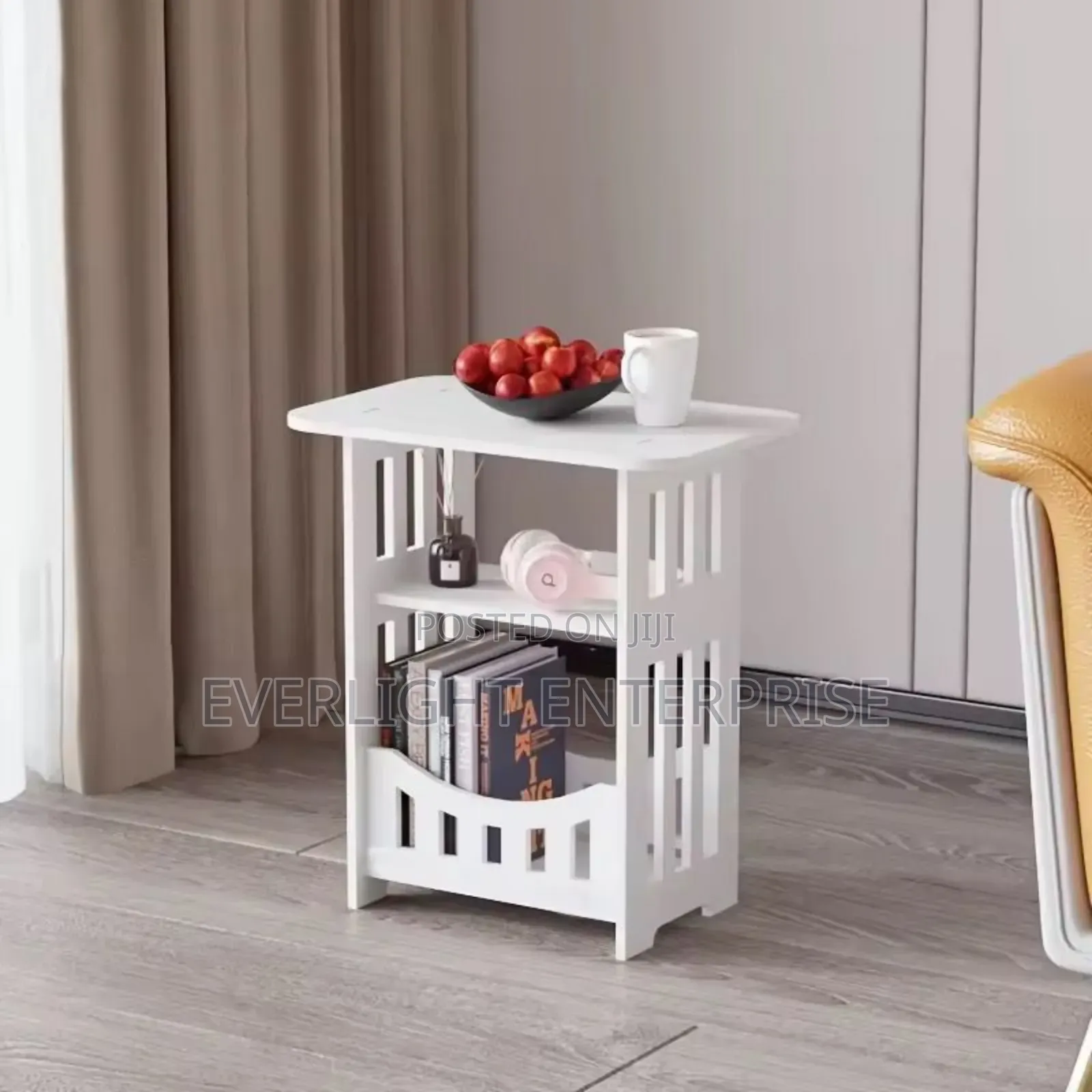 Modern Nordic Style Wooden Storage Table