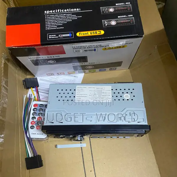 Digital Display Stereo Audio System – 606 Mp3 Car Radio