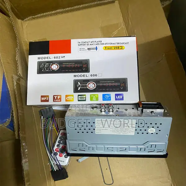 Stereo Sound With Usb Connectivity– 606 Car Radio Player