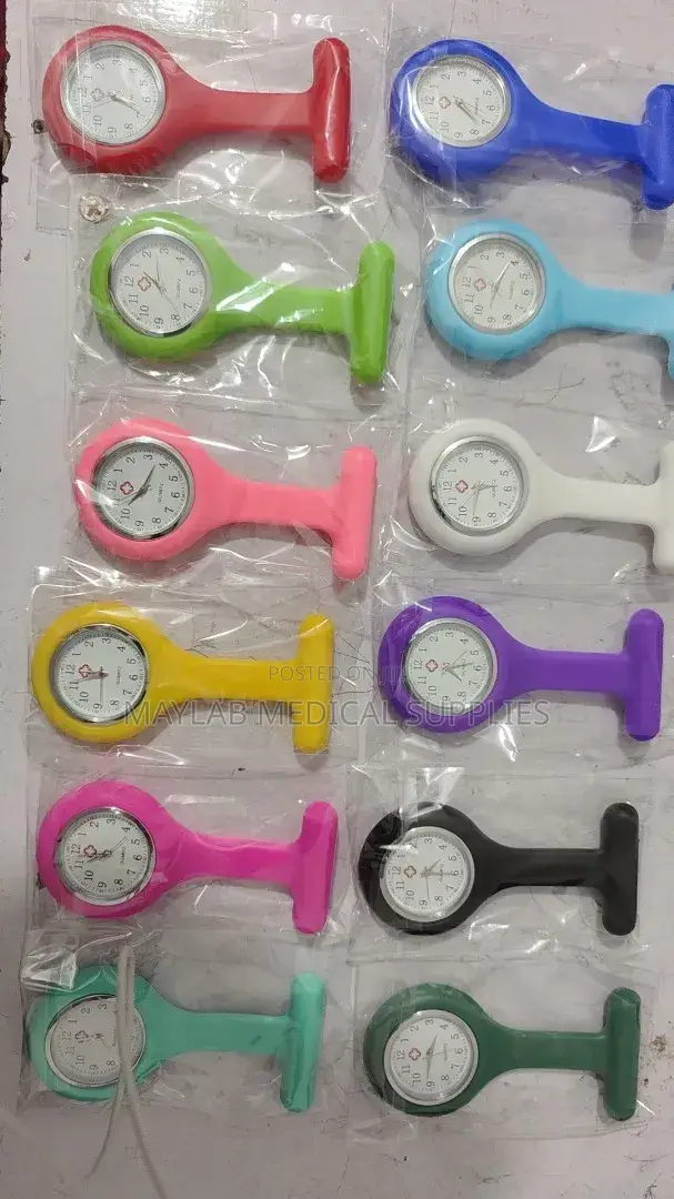 Plastic Nurse Watch | Lightweight Medical Fob Watch for Nurses