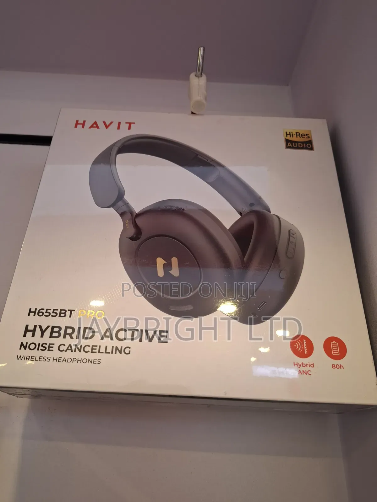 Havit H655bt Pro Hybrid Anc. Over Ear Noise Cancelling Headphones