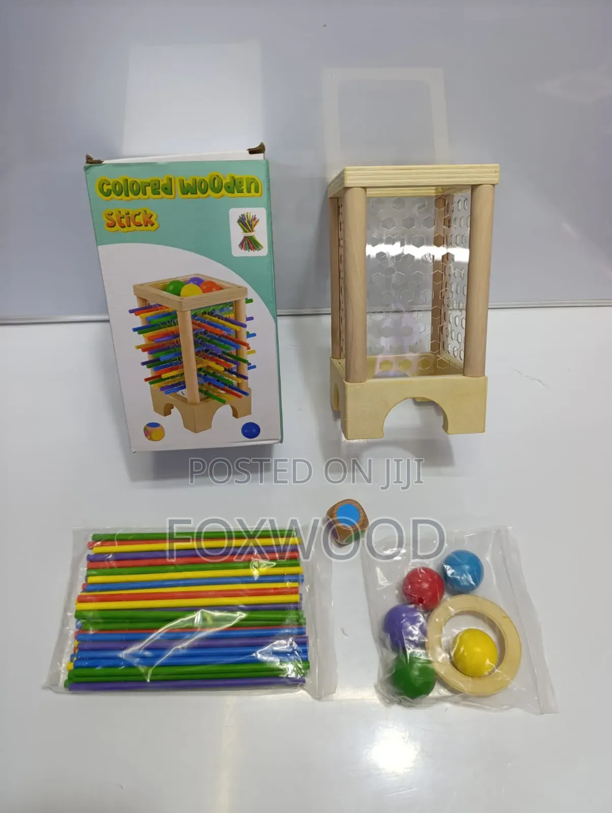 Montessori Wooden Stick Game,