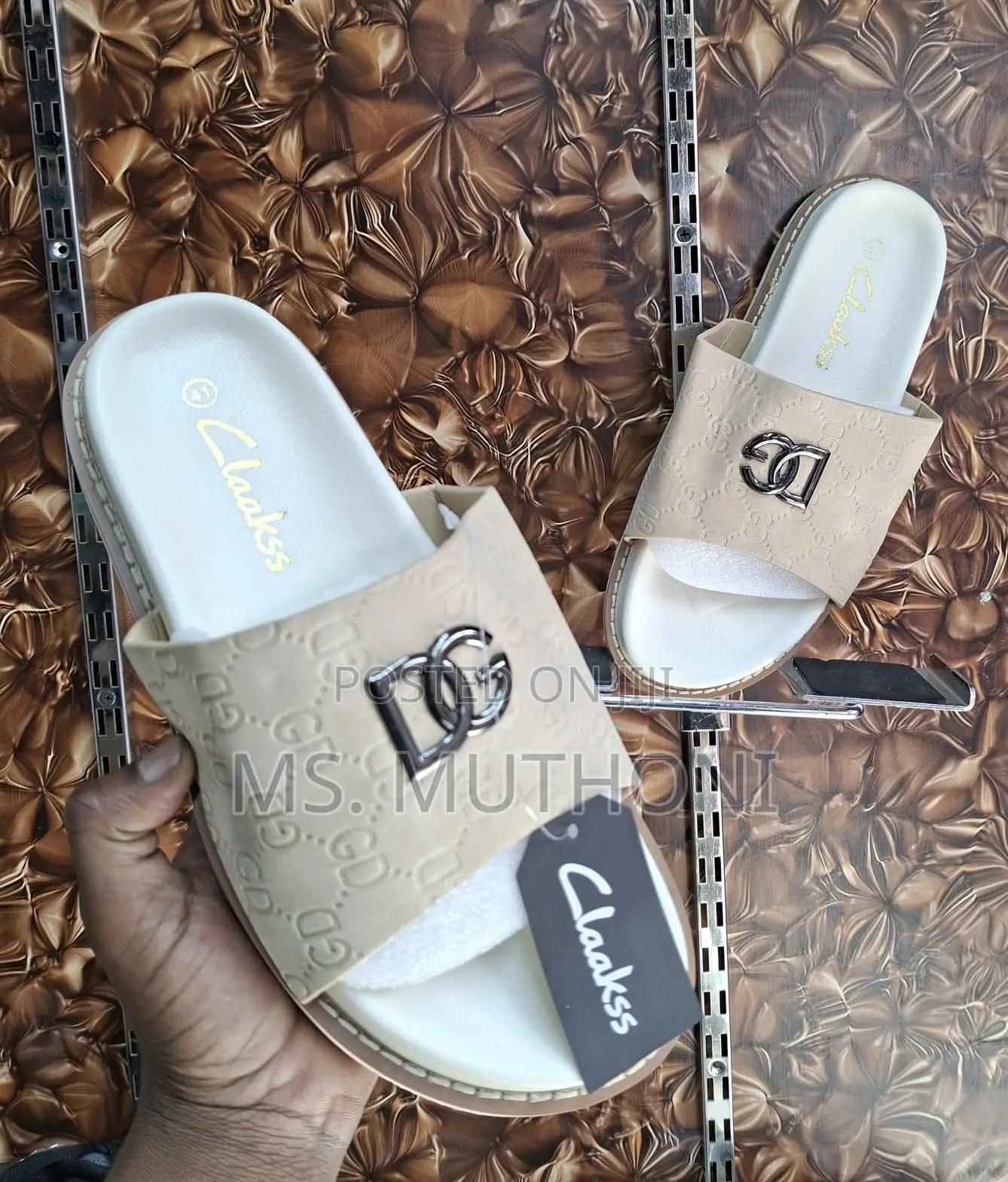 Dolce Gabbanna X Clark’S Slides Size 40-45