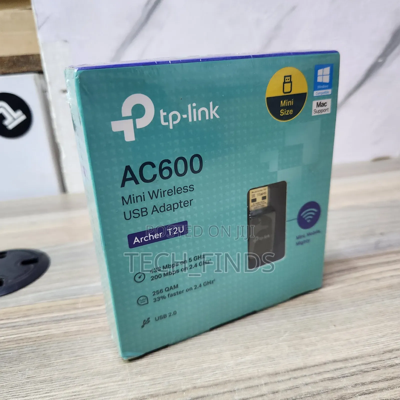 Tp-Link Ac600 Wireless Dual Band Usb Adapter - Tl-Archer T2u