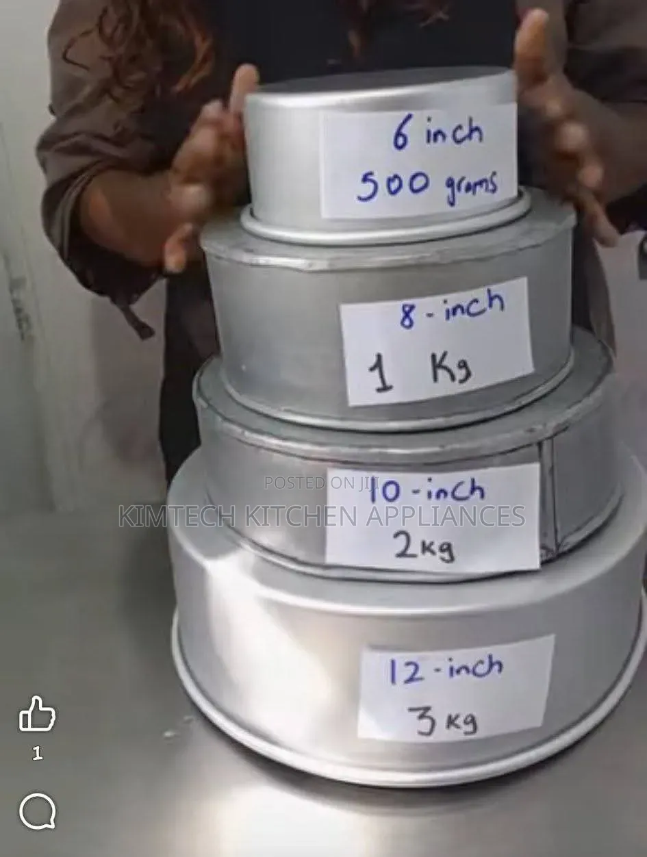 Heavy Duty Circle Baking Tins