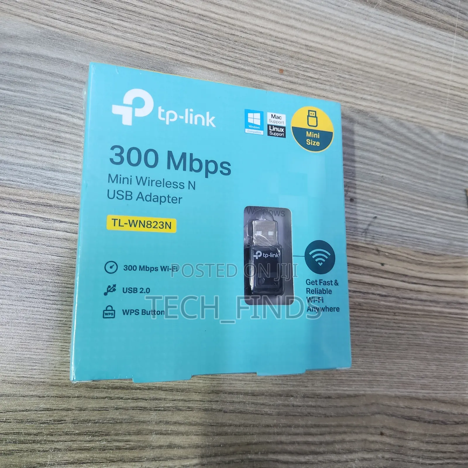 Tp-Link 300mbps Wireless N Mini Usb Adapter - Tl-Wn823n