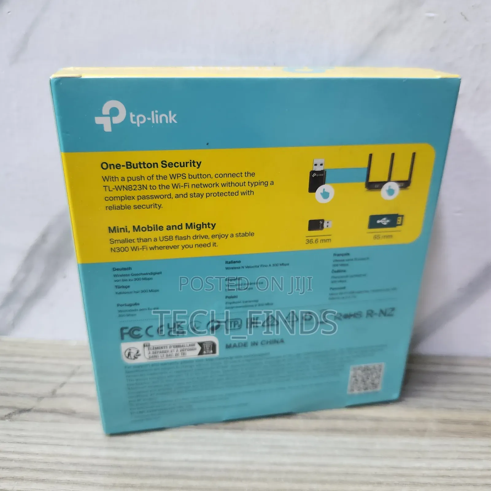 Tp-Link 300mbps Wireless N Mini Usb Adapter - Tl-Wn823n