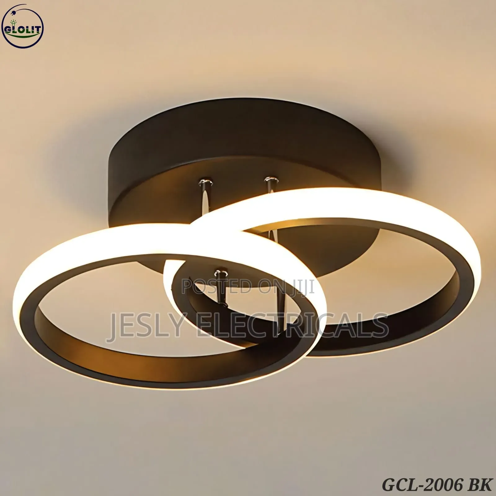 Glolit Circular Flush Mount Led Ceiling Light