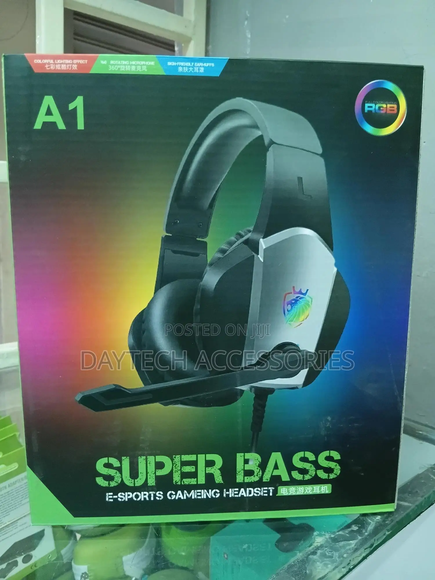 Super Bass A1 E-Sports Gaming Headset.