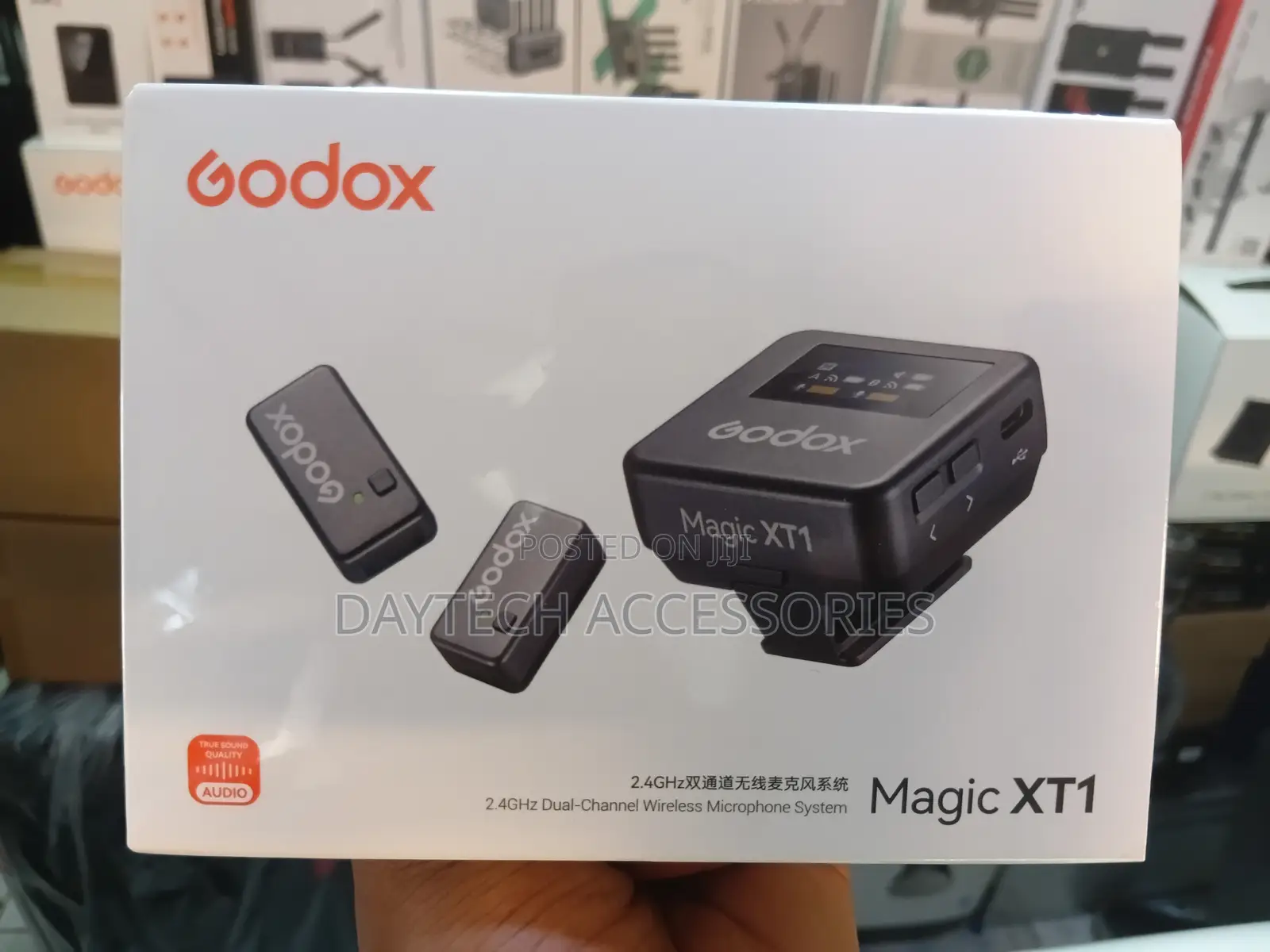 Godox Magic Xt1-C 2-Person Wireless Microphone System.