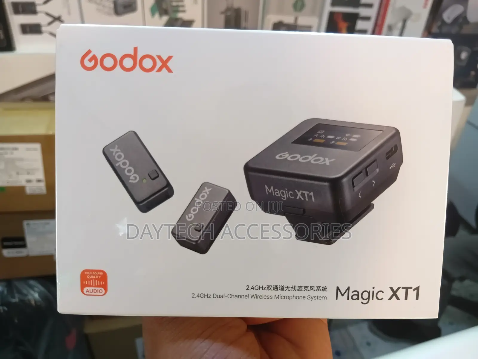 Godox Magic Xt1-C 2-Person Wireless Microphone System.