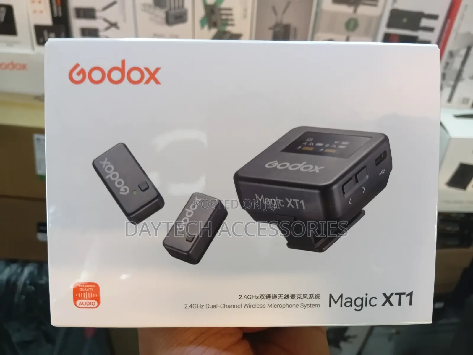 Godox Magic Xt1 Dual 2.4ghz Wireless Microphone System Kit