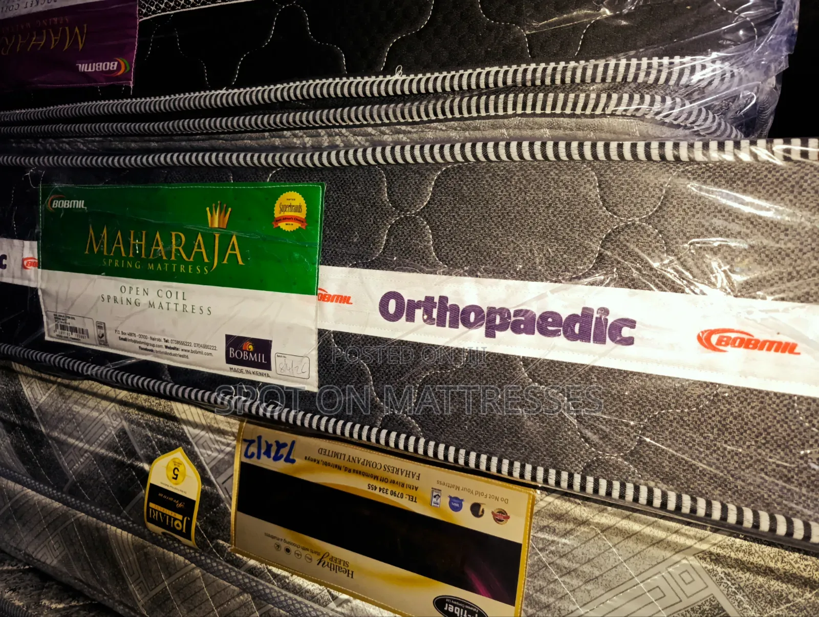 Sleep Mode! 5x6x12 Orthopedic Spring Mattresses. Free Home Delivery!