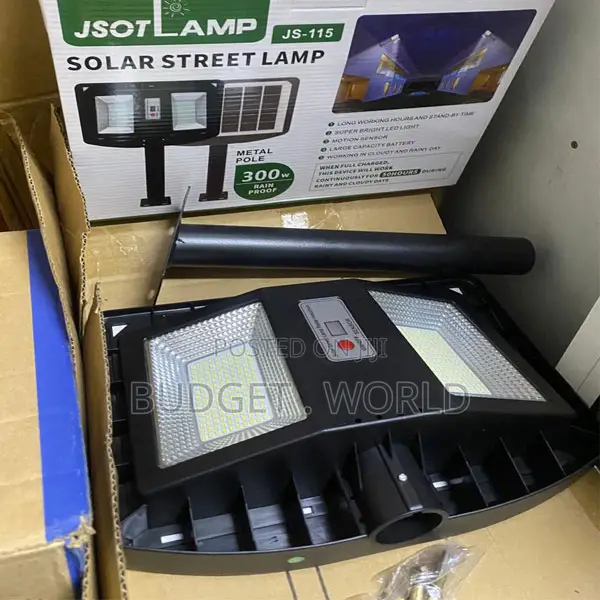 300w Solar Led Light With Motion Sensor Security Feature