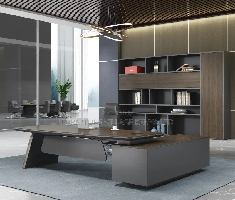 Office Desk;L-Shaped Corporate Executive Desk 1800mm