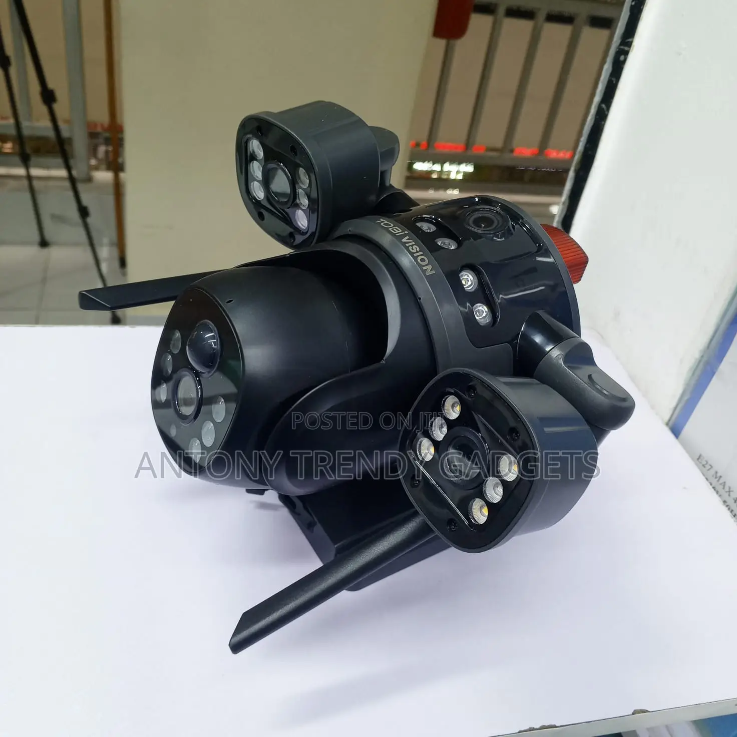Solar PTZ Security Camera Wifi Motion Alert Night Vision