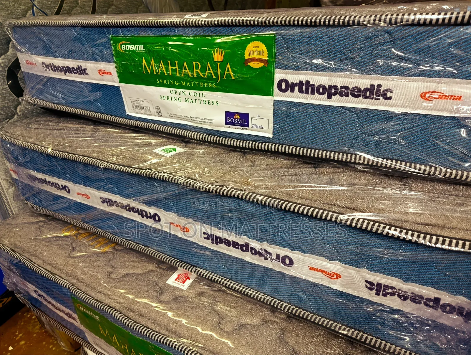 Value for Money! 5x6 Orthopedic Spring Mattresses. Free Delivery!