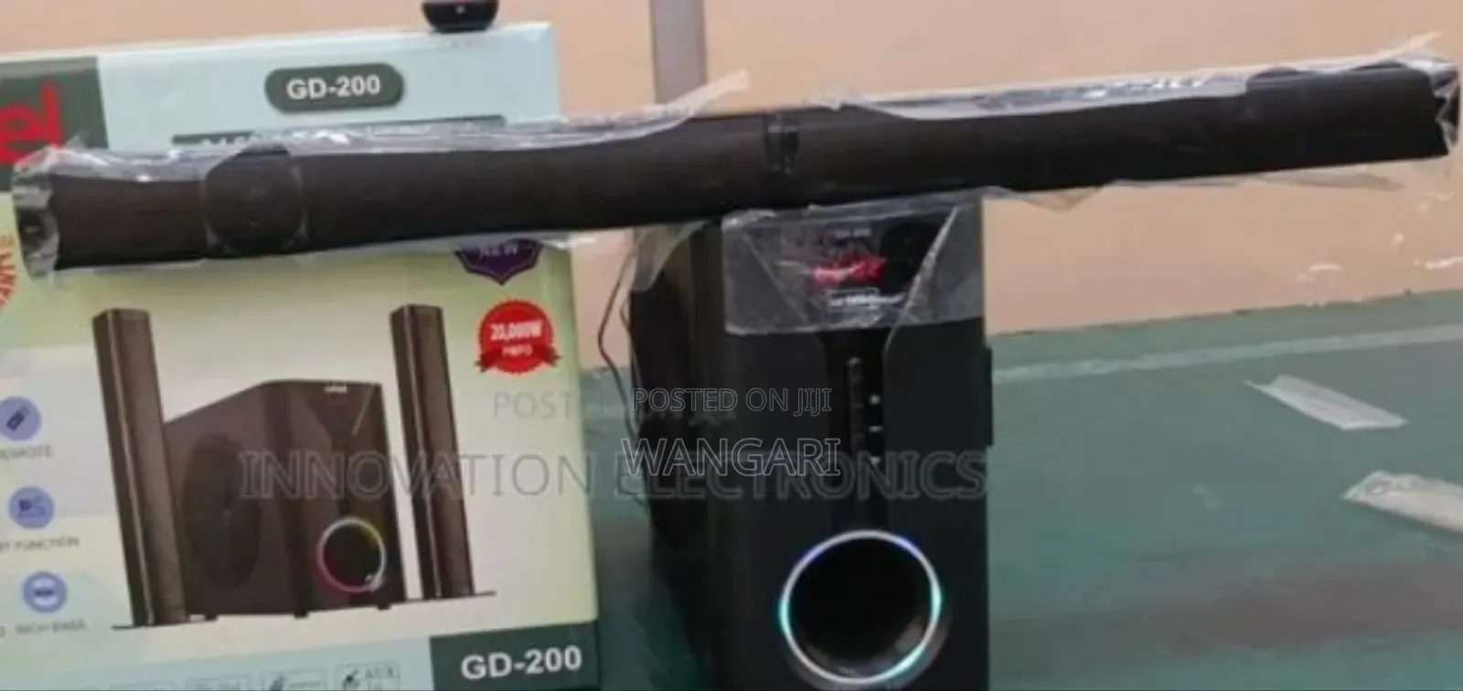 Connected Sound Bar Artel Subwoofer