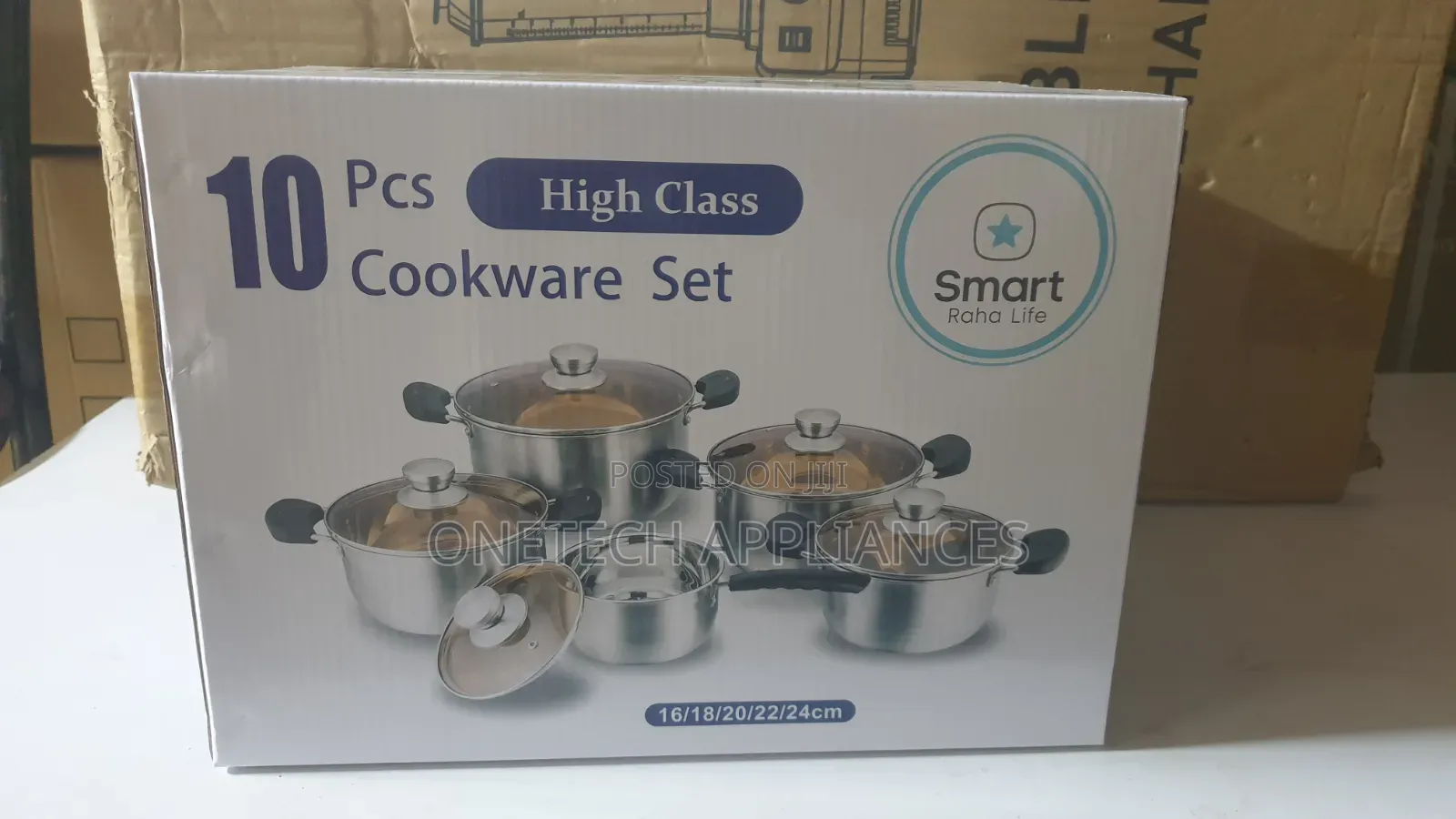 Smart Raha Life 10pc Cookware Set