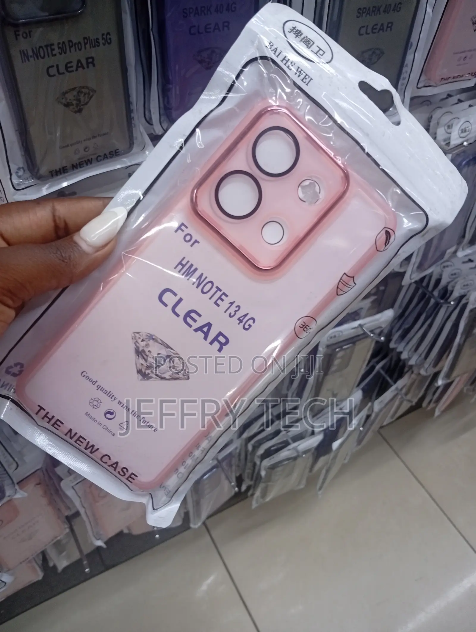 Clear Silicone Case for the Xiaomi Redmi Note 13 4g