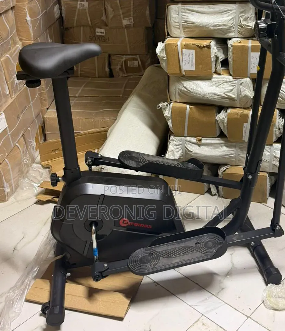 Euromax Elliptical Cross Trainer Cardio Machines
