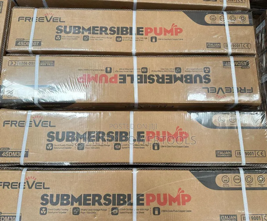0.5hp Deep Well Submersible Water Pump