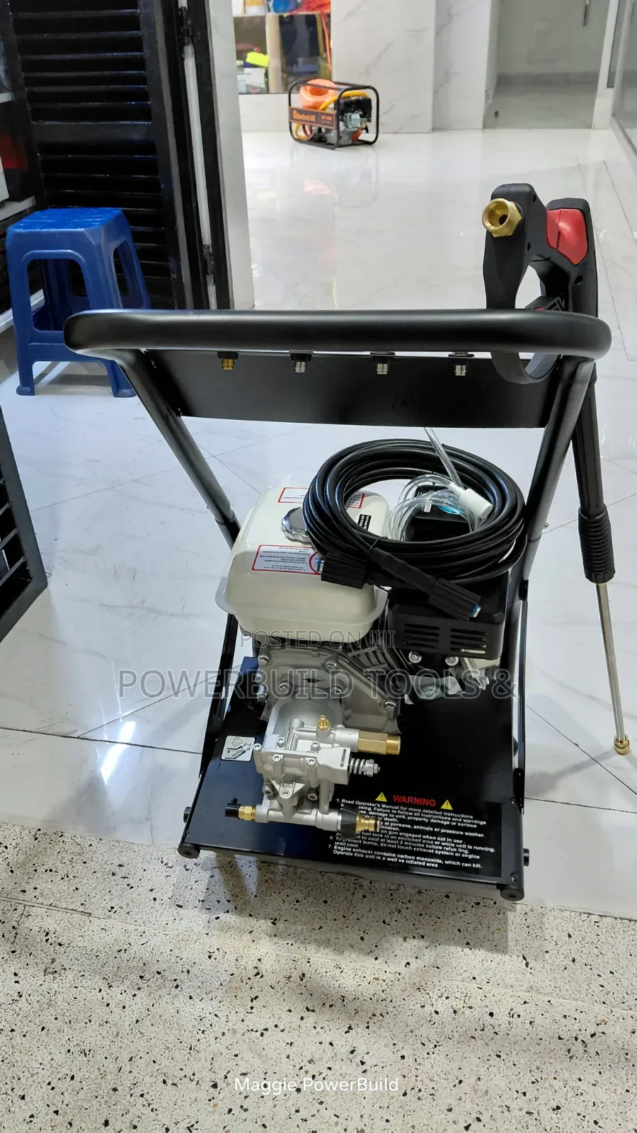 Kmax Italy 3800psi Petrol Carwash Machine 7.5hp