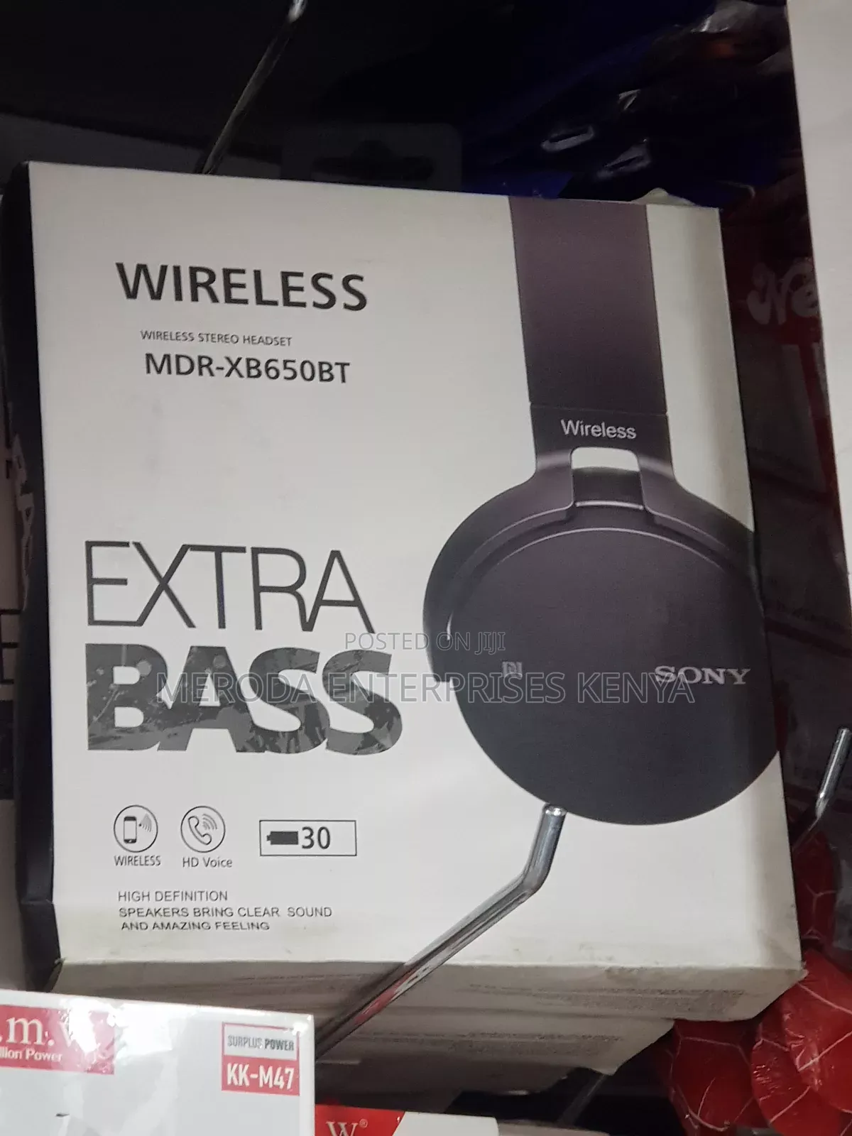 Xb650bt Sony Wireless Headset Black