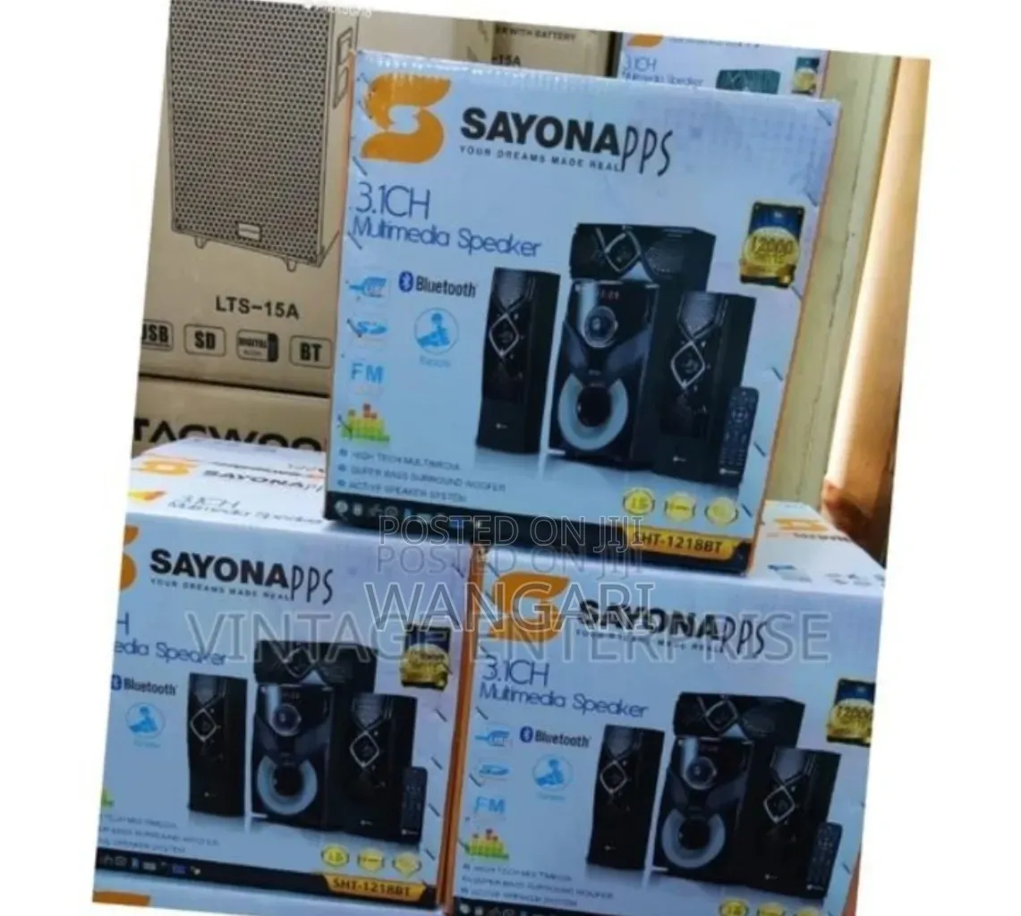 With Bluetooth Enabled Sayona 1218 Woofer