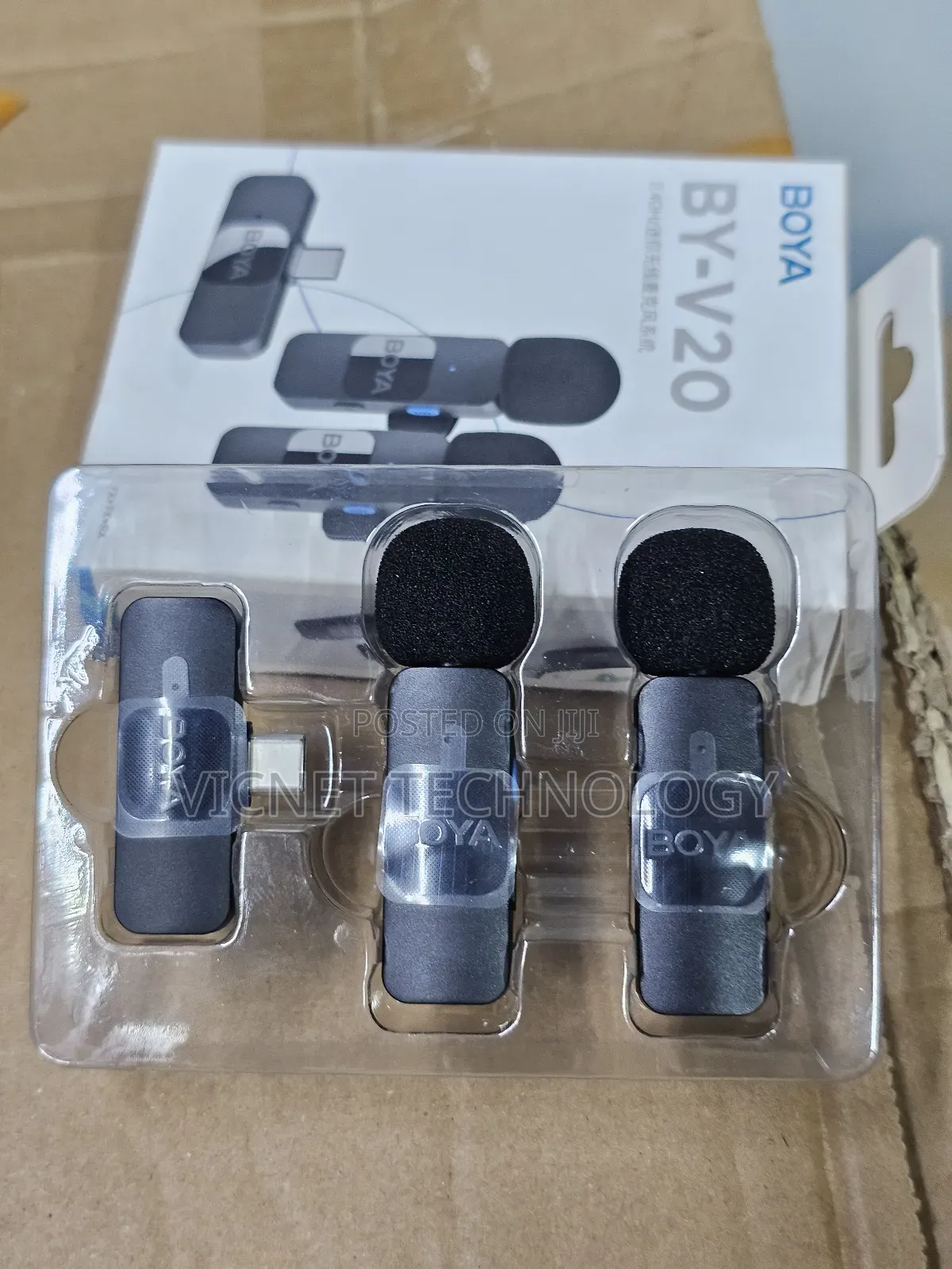 By-V20 Dual Boya Wireless Lavalier Microphones