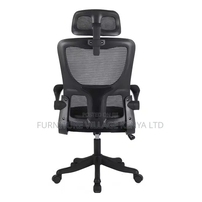 Mesh Swivel Ergonomic Seat With Flip Armrest