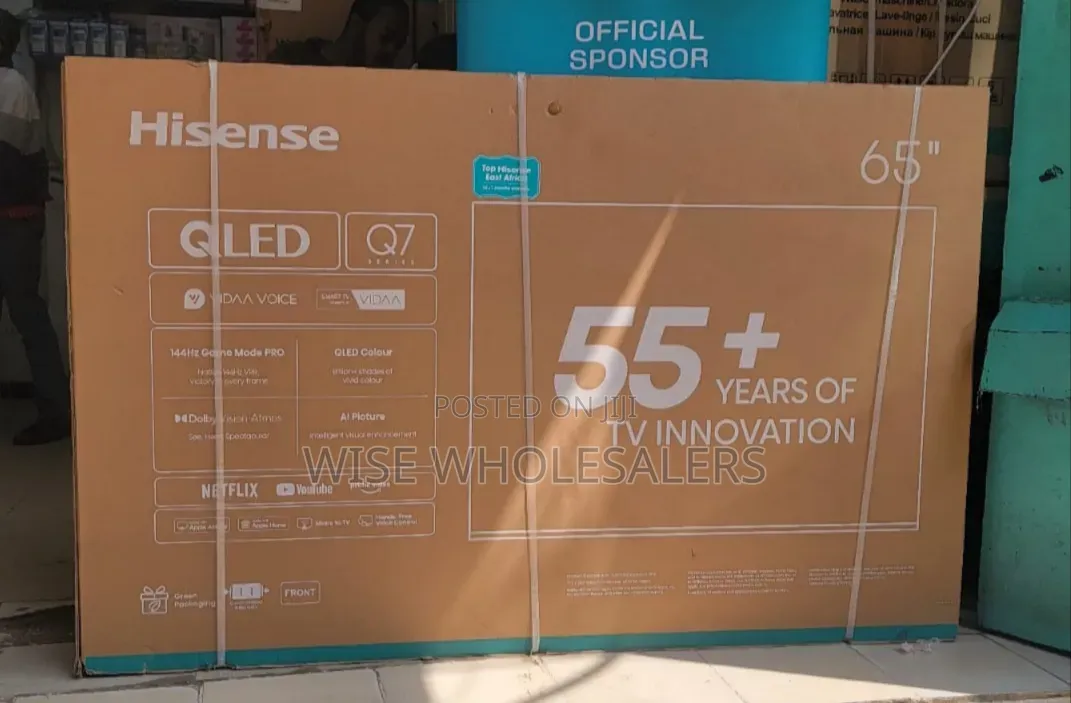 Hisense 65-Inch Qled Tv.