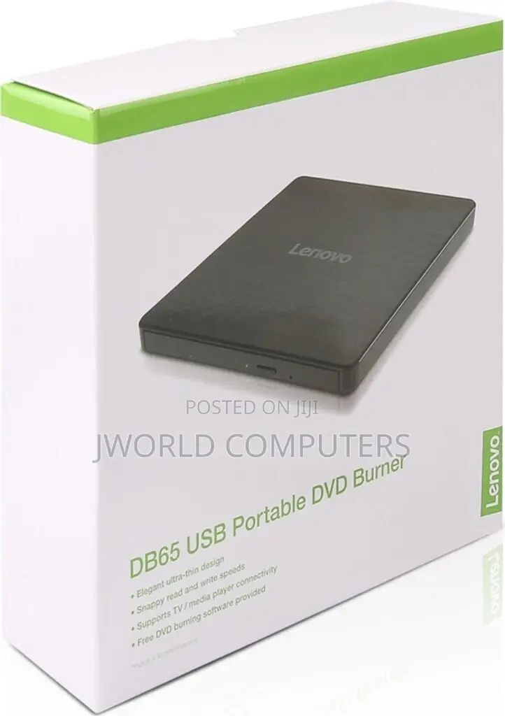 Lenovo Slim Dvd Burner Db65, Usb