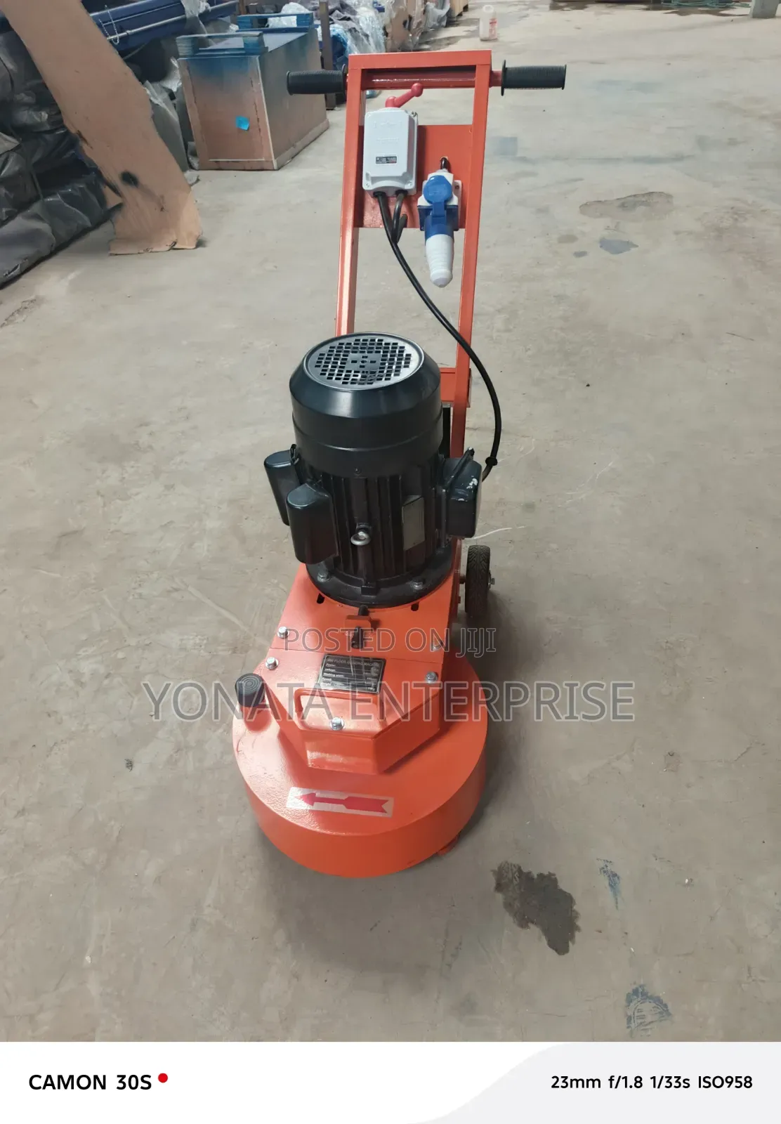 Commercial Floor Grinder 4kw Single Phase