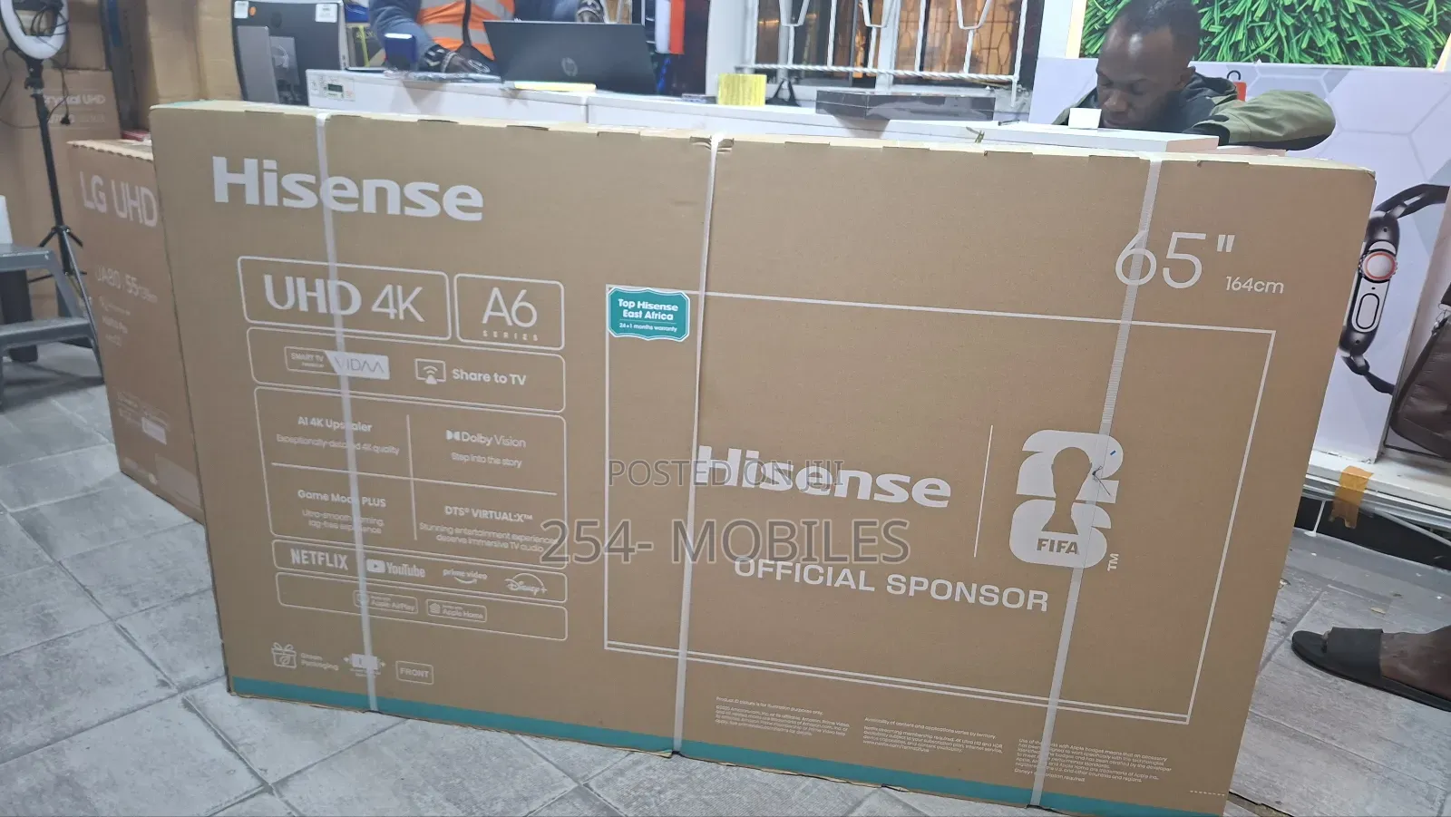 Hisense 65a6qken 65 Inch Uhd TV