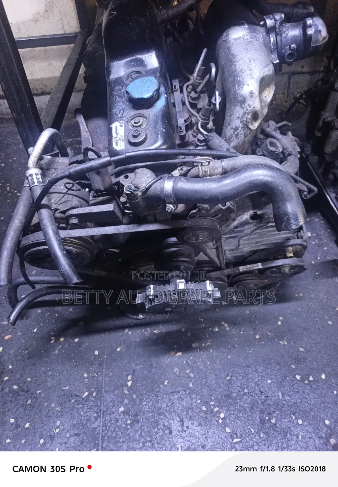 Isuzu Tougher 4jg1 Complete Engine